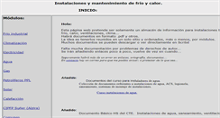 Desktop Screenshot of frioycalor.info